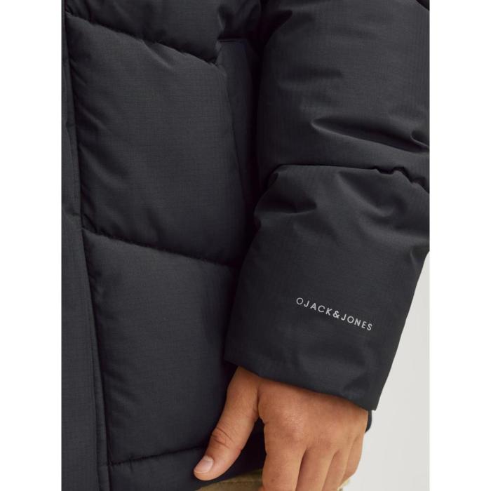 Μπουφάν puffer αγόρι JACK & JONES-12260052-Black