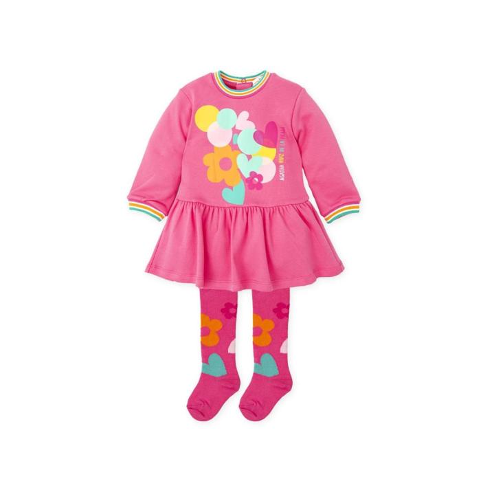 Φόρεμα φούτερ κορίτσι AGATHA RUIZ DE LA PRADA-9380W24-Pink