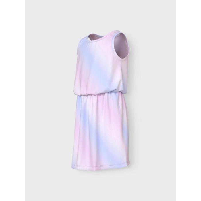 Φόρεμα μακό κορίτσι name it-13230097-Parfait Pink/Rainbow