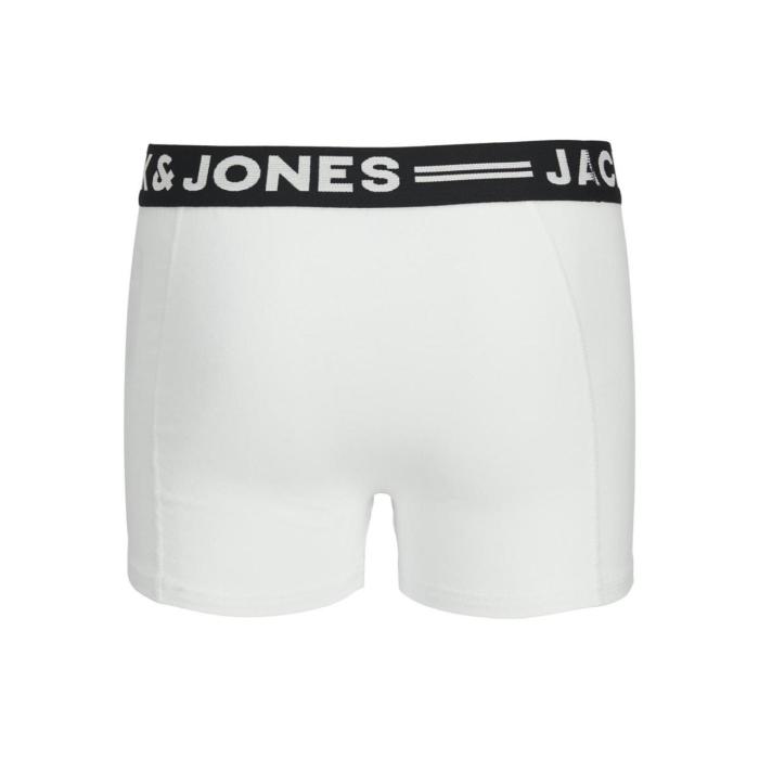 Εσώρουχα μπόξερ 3 pack αγόρι JACK & JONES-12149293-Light Grey