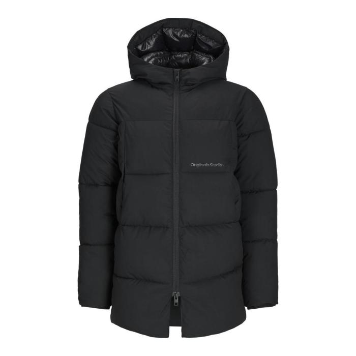 Μπουφάν puffer αγόρι Jack & Jones-12260475-Black