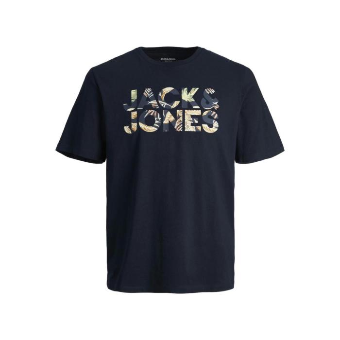 Μπλούζα μακό αγόρι JACK & JONES-12250800-Navy Blazer-organic cotton