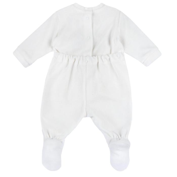 Φορμάκι μπεμπέ βελουτέ unisex Chicco-07859-030-Ecru