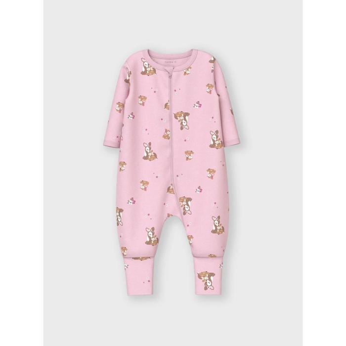 Φορμάκια σετ 2 τεμ. μπεμπέ κορίτσι Name it-13232740-Ibis Rose-organic cotton