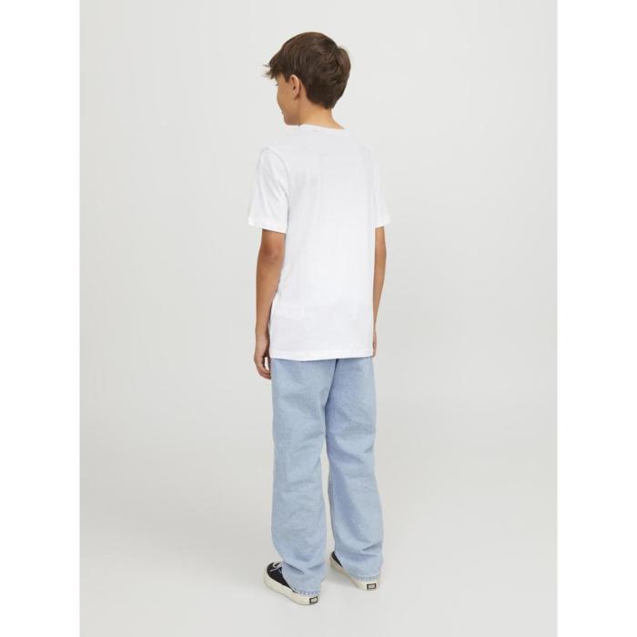 Μπλούζα μακό αγόρι JACK & JONES-12249633-White