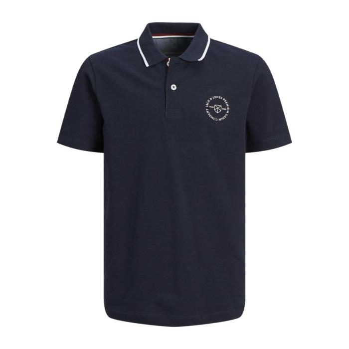 Μπλούζα πόλο αγόρι Jack & Jones-12254237-Seaborne