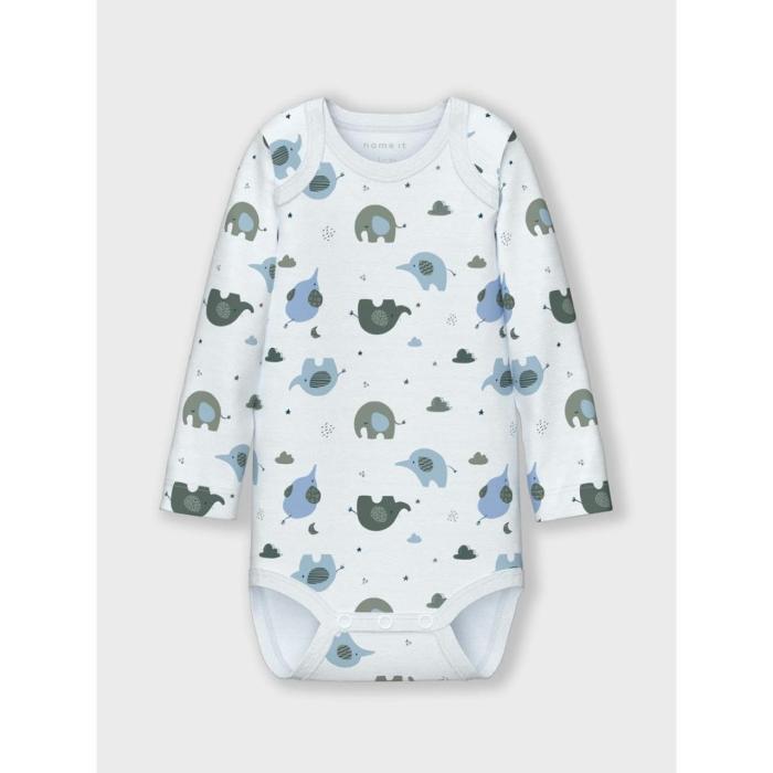 Σετ 3 τεμ. φορμάκια μπεμπέ αγόρι name it-13232736-Baby Blue-organic cotton