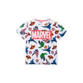 Μπλούζα μακό αγόρι Avengers-EX1224-WHITE