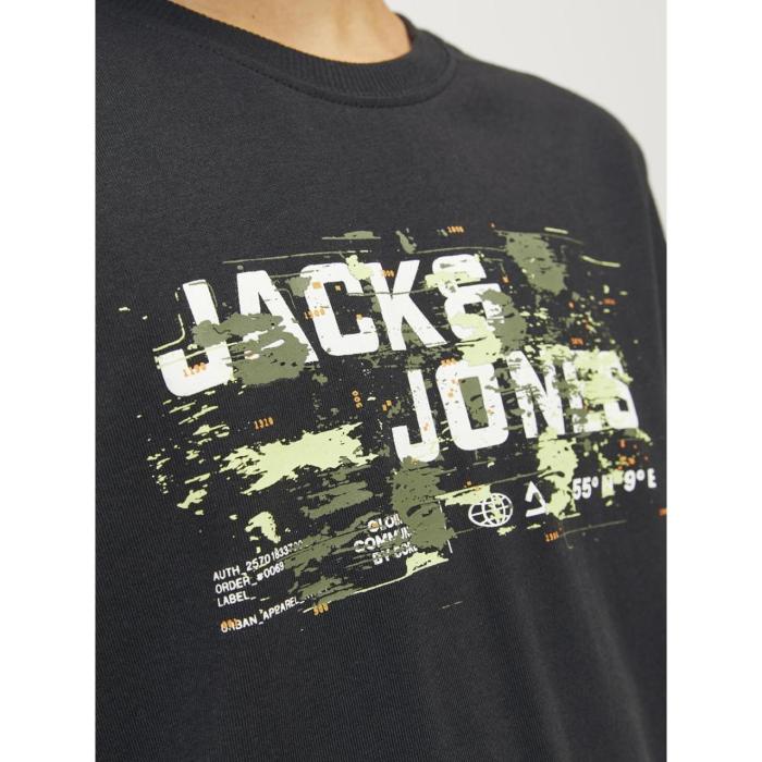 Μπλούζα μακό αγόρι JACK & JONES-12263092-Black