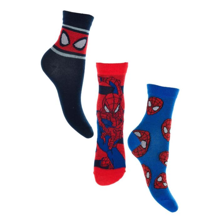 Κάλτσες 3 pack αγόρι Spiderman-XH0632-PACK2