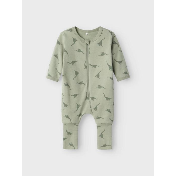 Φορμάκια σετ 2 τεμ. μπεμπέ αγόρι Name it-13232745-Agave Green-organic cotton