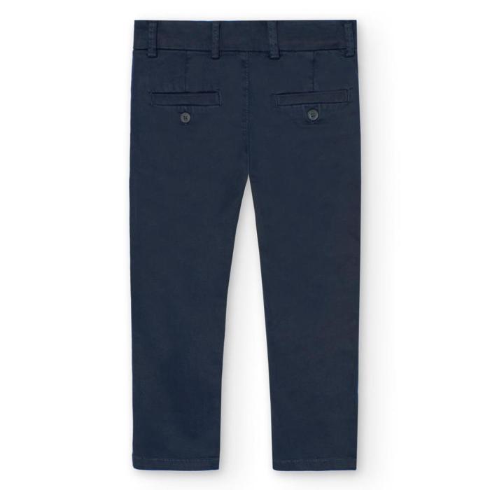 Παντελόνι chino υφασμάτινο αγόρι Boboli-739021-2440-Navy