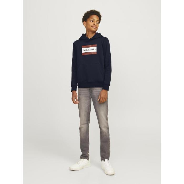 Μπλούζα φούτερ αγόρι JACK & JONES-12263243-Sky Captain