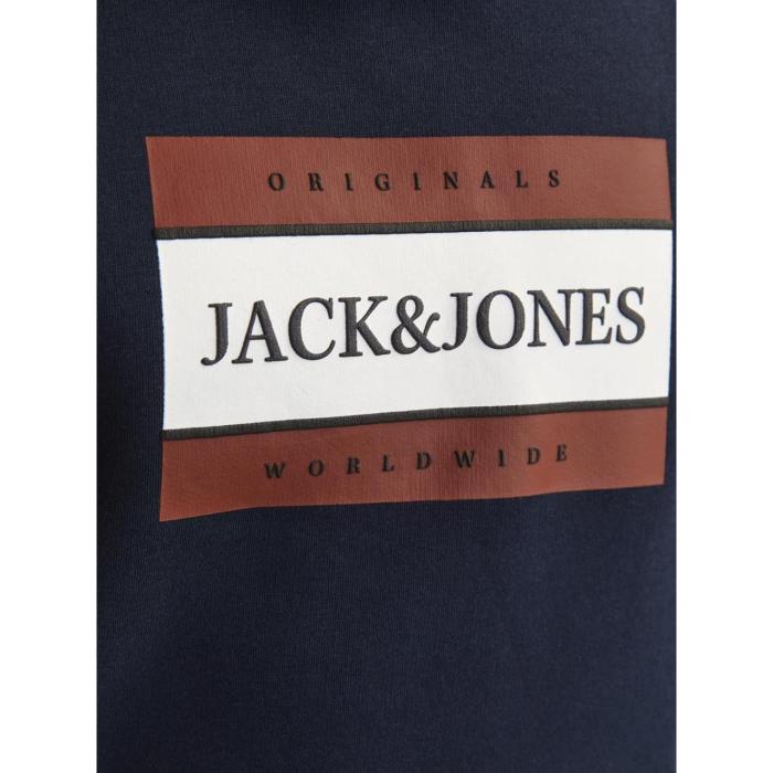 Μπλούζα φούτερ αγόρι JACK & JONES-12263243-Sky Captain