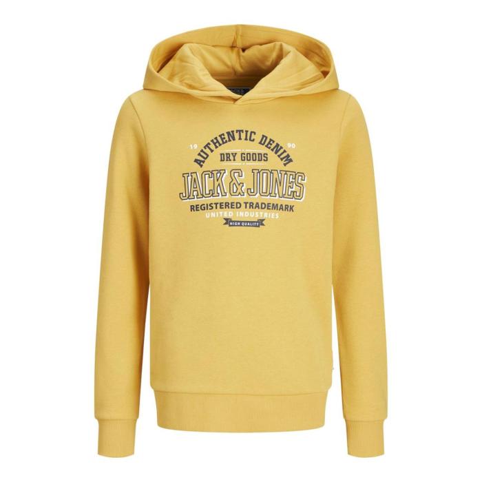 Μπλούζα φούτερ αγόρι Jack & Jones-12258823-Honey gold