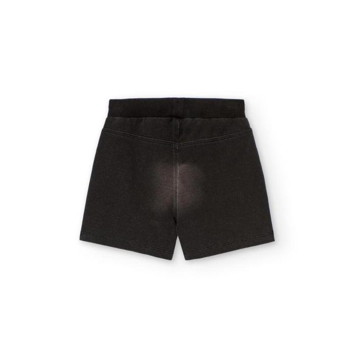 Βερμούδα φούτερ αγόρι Boboli-390259-BLACK
