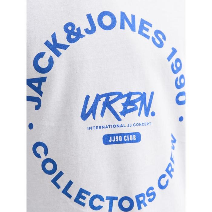 Μπλούζα μακό αγόρι JACK & JONES-12270001-White