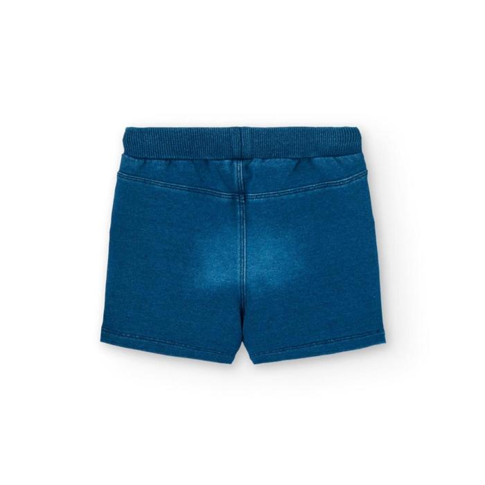 Βερμούδα φούτερ αγόρι Boboli-390259-BLUE