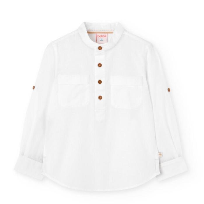 Πουκάμισο αγόρι Boboli-731416-1100-White