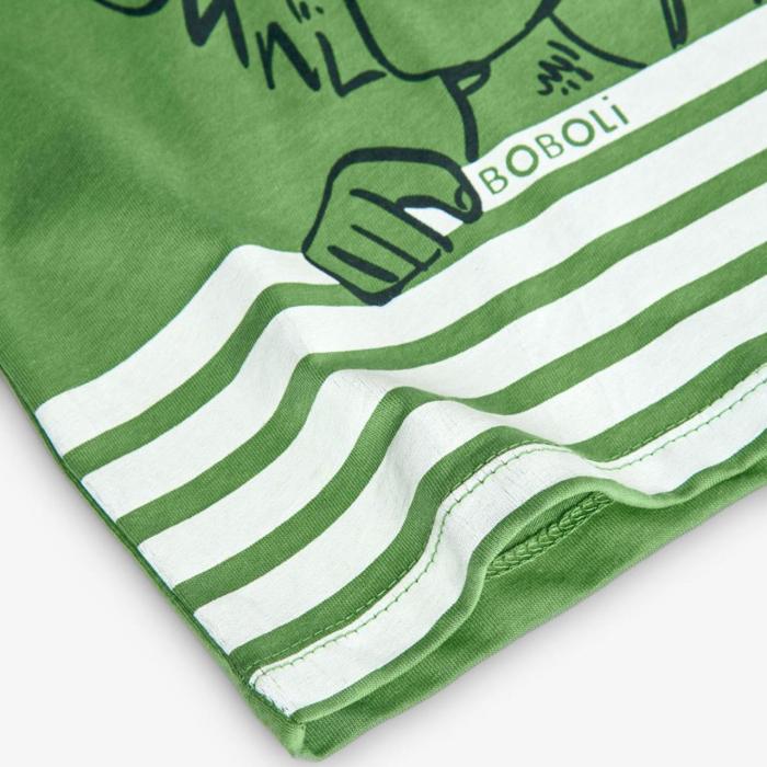 Μπλούζα μακό αγόρι Boboli-391014-4725-Green