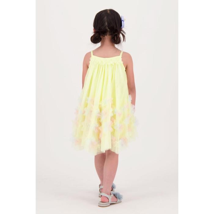 Φόρεμα τούλι κορίτσι Angel's Face-Zigzag Tulle Dress-sherbert