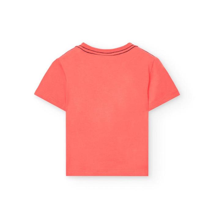 Μπλούζα μακό αγόρι Boboli-301059-3886-Orange