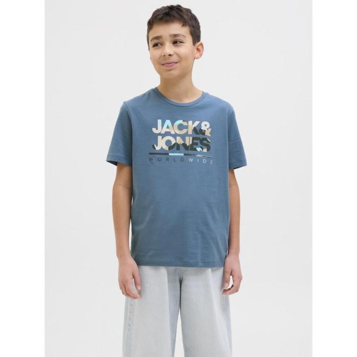 Μπλούζα μακό αγόρι JACK & JONES-12259476-Oceanview