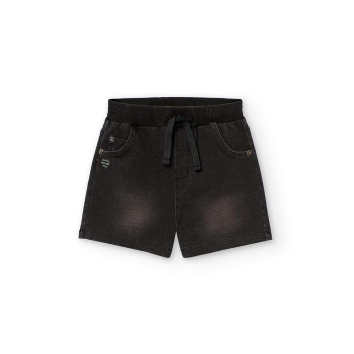 Βερμούδα φούτερ αγόρι Boboli-390259-BLACK