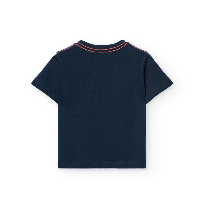 Μπλούζα μακό αγόρι Boboli-391014-2440-Navy