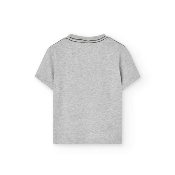 Μπλούζα μακό αγόρι Boboli-341132-8095-Grey