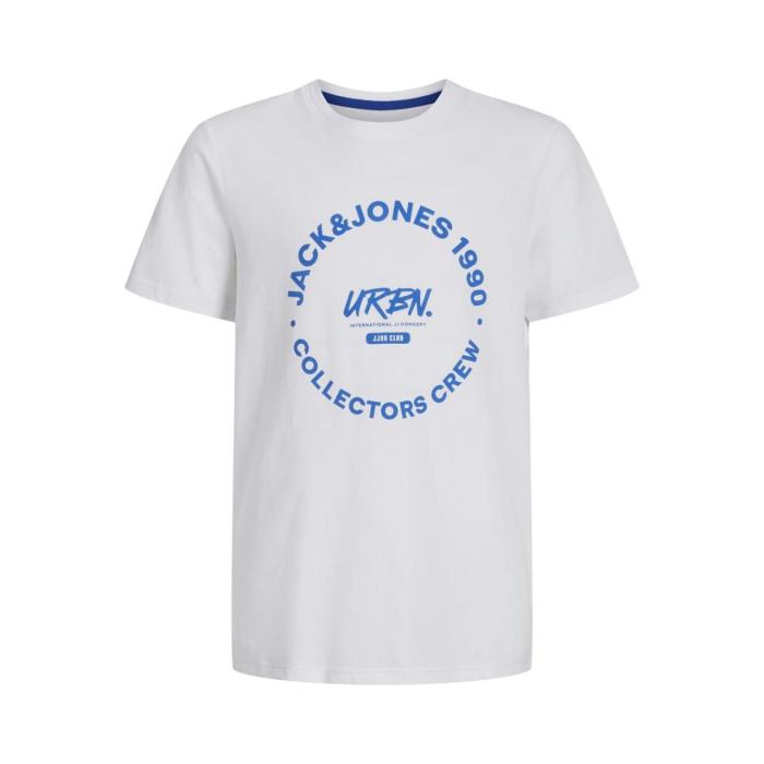 Μπλούζα μακό αγόρι JACK & JONES-12270001-White