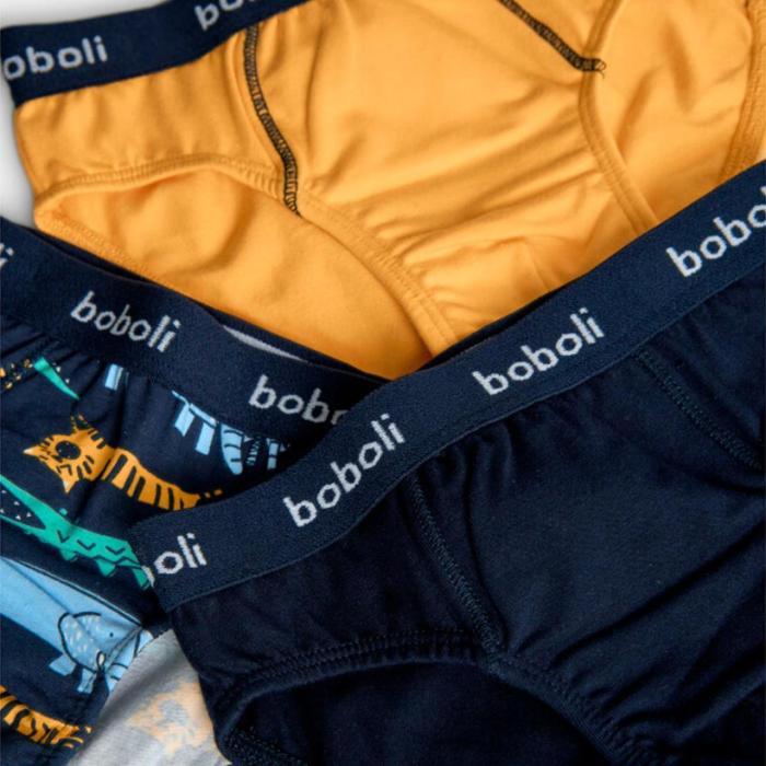 Εσώρουχα σλιπ 3 τεμ. αγόρι Boboli-931069-1209-Navy