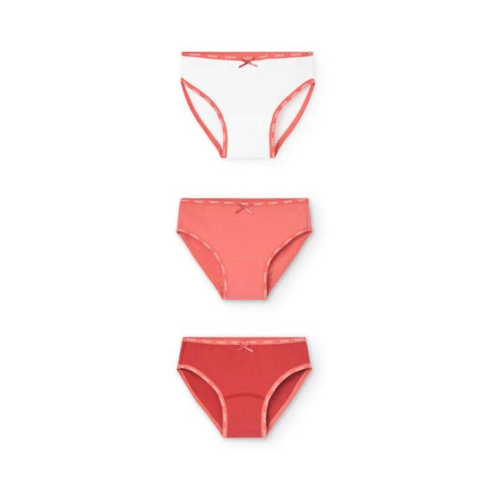 Εσώρουχα βρακάκια 3 pack κορίτσι Boboli-921035-3881-Pink