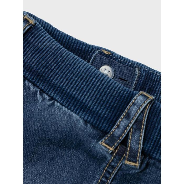 Παντελόνι τζιν cargo αγόρι name it-13224943-Dark Blue Denim