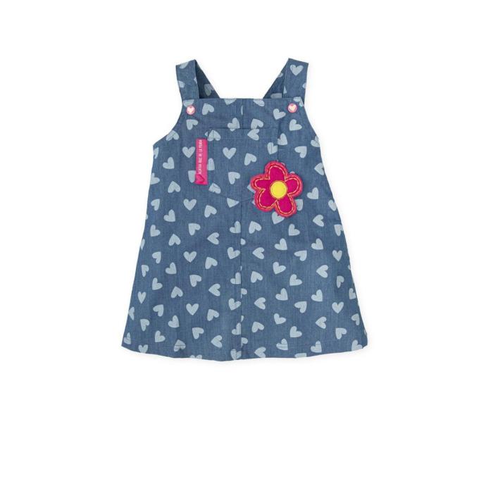 Φόρεμα υφασμάτινο κορίτσι Agatha Ruiz De La Prada-8210S25-Indigo