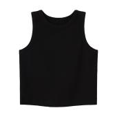 Μπλούζα μακό ριμπ κορίτσι name it-13236672-Black-organic cotton