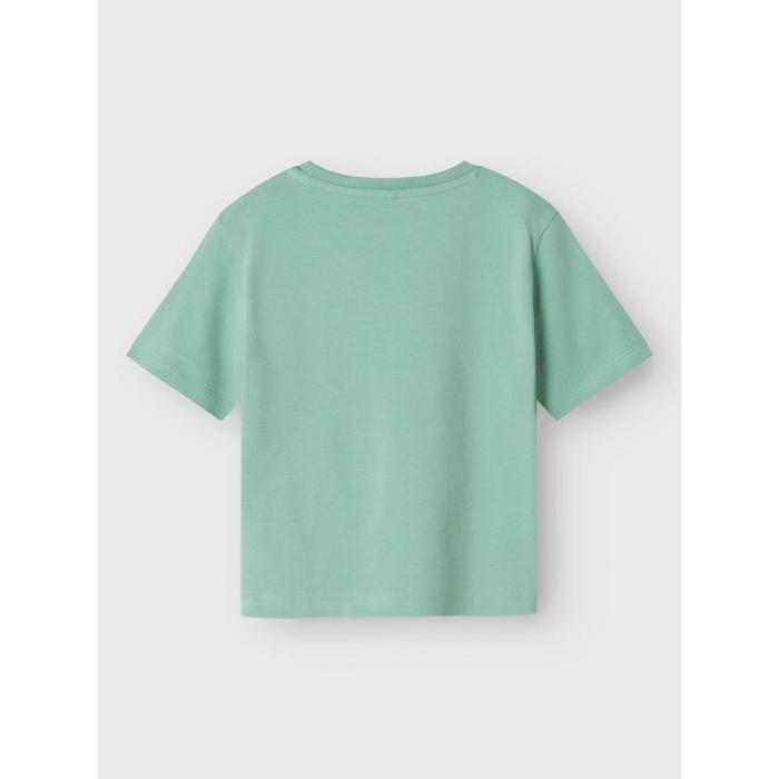 Μπλούζα μακό αγόρι name it-13241216-Creme De Menthe-organic cotton