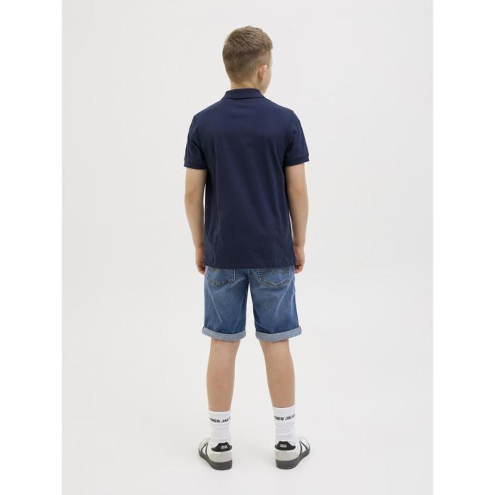 Μπλούζα πόλο αγόρι Jack & Jones-12269998-Sky Captain