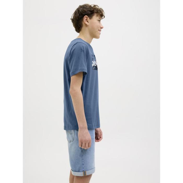 Μπλούζα μακό αγόρι JACK & JONES-12269916-Oceanview