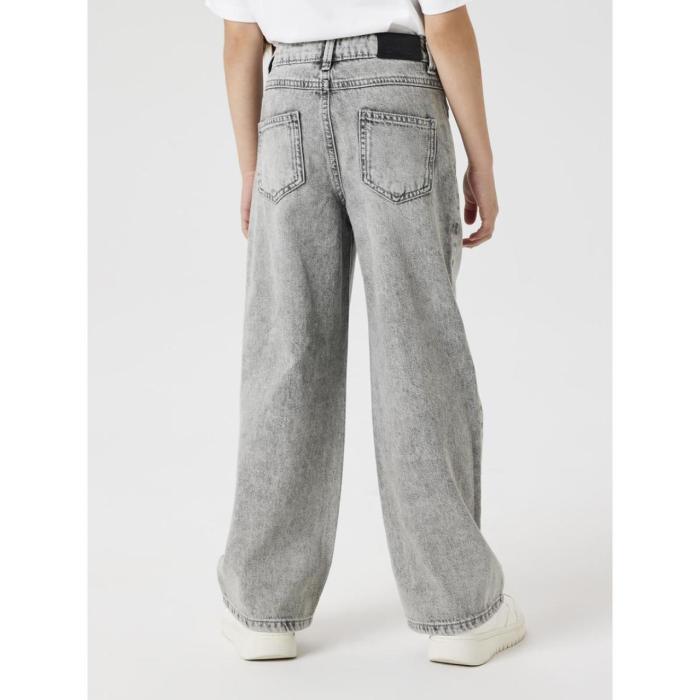 Παντελόνι τζιν κορίτσι name it-13211699-Light Grey Denim-organic cotton