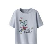 Μπλούζα μακό κορίτσι name it-13238061-Xenon Blue
