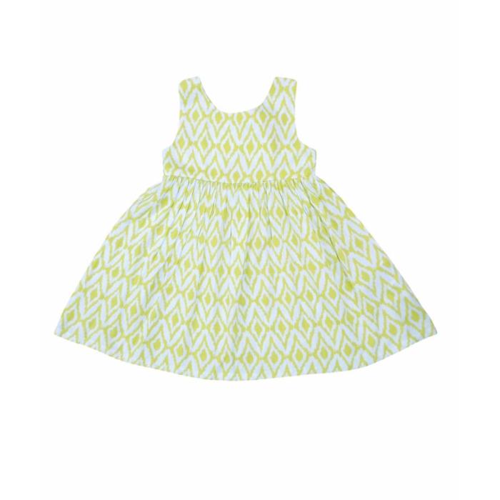 Φόρεμα υφαμάτινο κορίτσι Losan-LKGAP0501_25039-Light Green