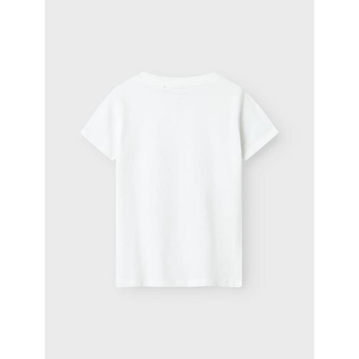 Μπλούζα μακό κορίτσι name it-13241048-Bright White-organic cotton