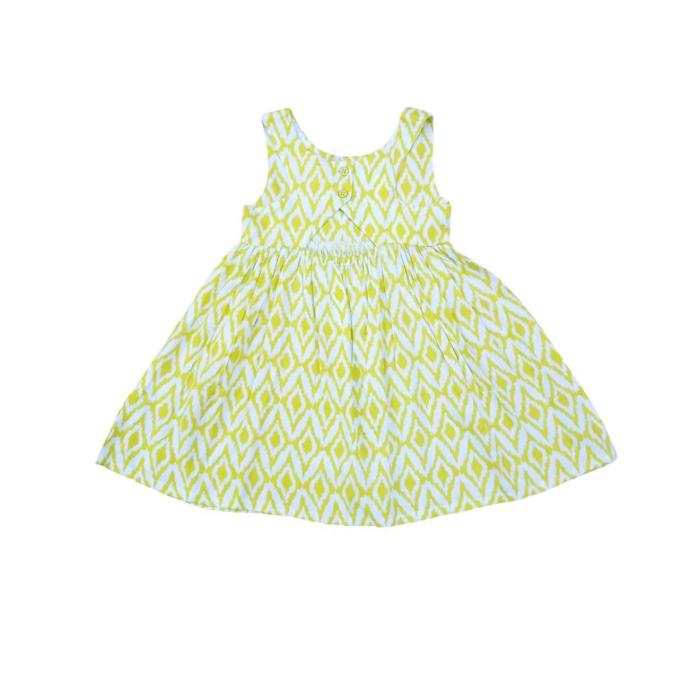 Φόρεμα υφαμάτινο κορίτσι Losan-LKGAP0501_25039-Light Green