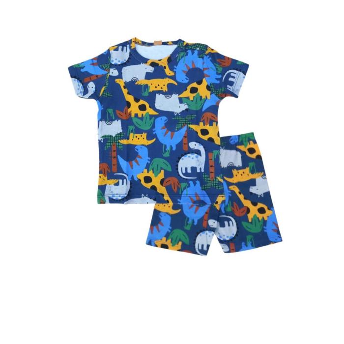 Πιτζάμα μακό αγόρι Up Baby-2601-45724-Navy