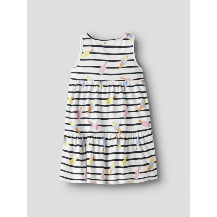 Φόρεμα μακό κορίτσι name it-13228172-Bright White/Ice