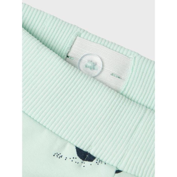 Βερμούδα φούτερ αγόρι name it-13243287-Honeydew