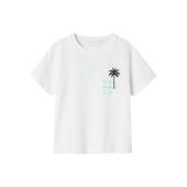 Μπλούζα μακό αγόρι name it-13243292-Bright White