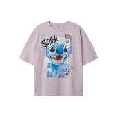 Μπλούζα μακό Stitch κορίτσι name it-13238482-Winsome Orchid