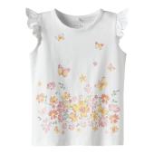 Μπλούζα μακό κορίτσι name it-13230227-Bright White